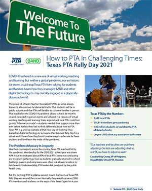 Case Study: Texas PTA Rally Day