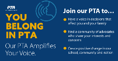 PTA Amplifies Your Voice (FB)